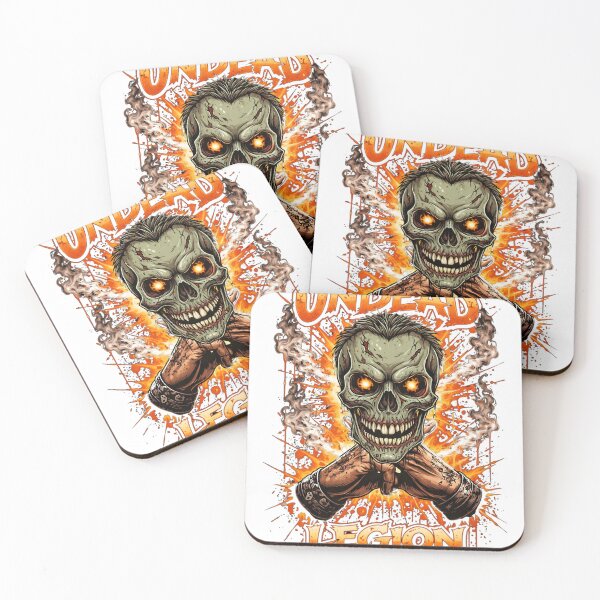Item preview, Undead Legion – Fire Skull Street Graphic designed and sold by BGCDesigns.