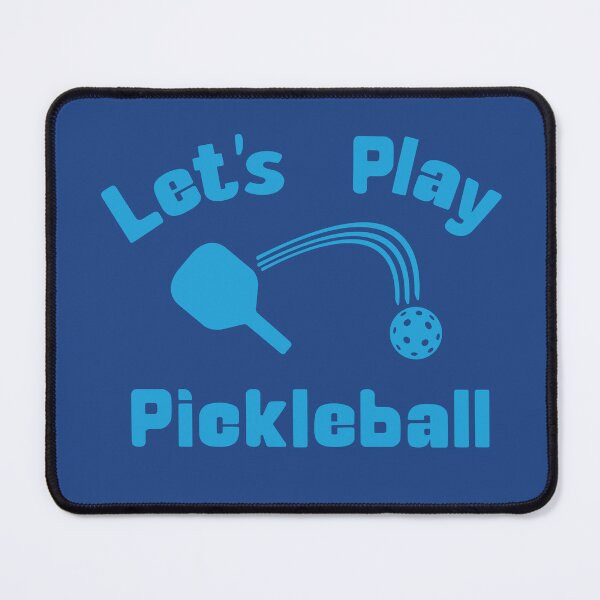 Item preview, Blue Let's Play Pickleball designed and sold by KatieCCreative.