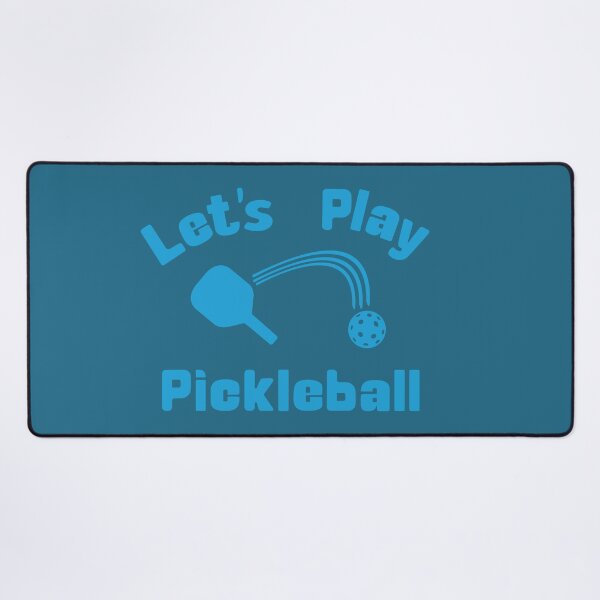 Item preview, Blue Let's Play Pickleball designed and sold by KatieCCreative.