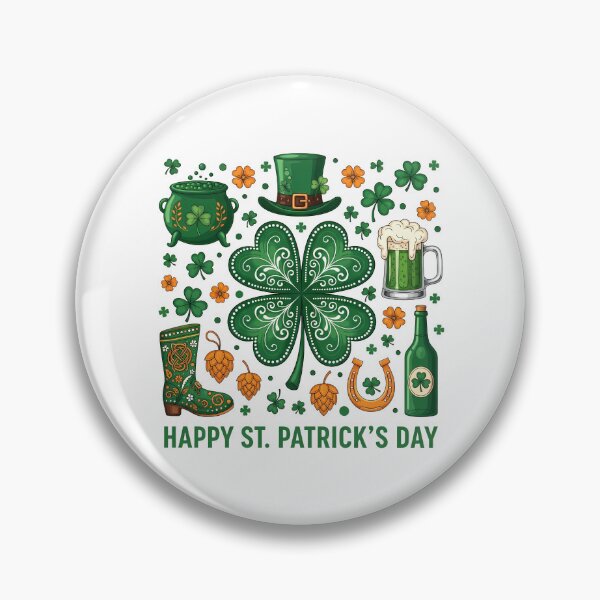 Artikelvorschau, Alles Gute zum St. Patrick's Day 2026 entworfen und verkauft von VividDripCo.