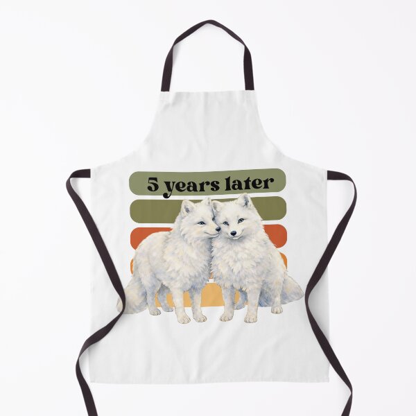 Item preview, 5 Years Later Arctic Fox Anniversary Design designed and sold by thehaywirehoney.