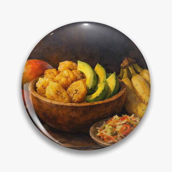 Item preview, Haitian Food Still Life Kitchen Art designed and sold by BrickByDream.
