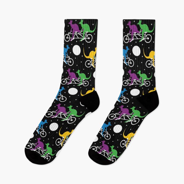 Item preview, Kangaroos on a Tandem Bicycle designed and sold by babybigfoot.