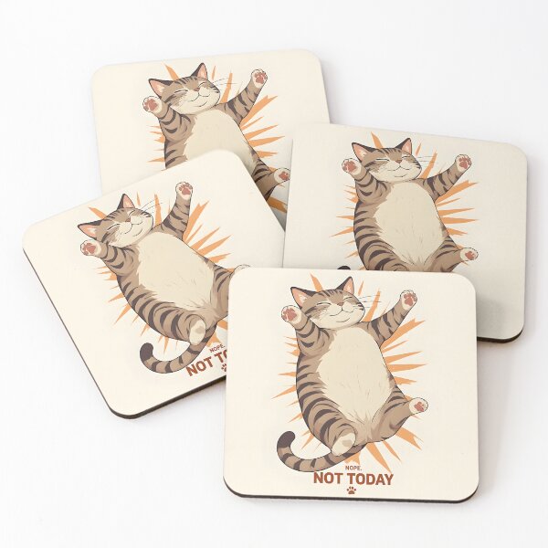 Item preview, Nope Not Today cat  designed and sold by owi-art.