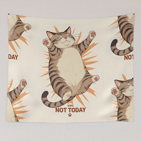 Item preview, Nope Not Today cat  designed and sold by owi-art.