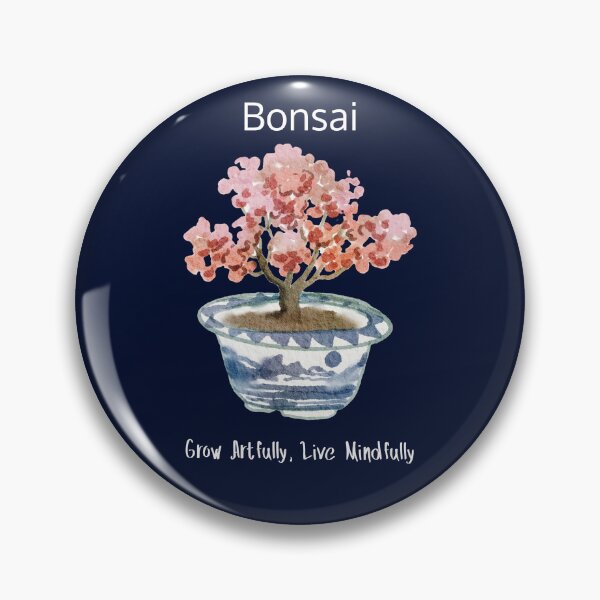Item preview, Bonsai Grow Artfully Live Mindfully Bonsai designed and sold by Sachie's Studio.