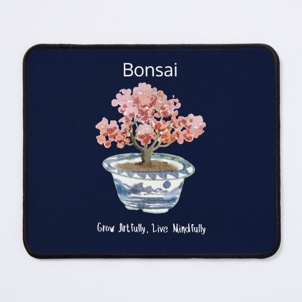 Item preview, Bonsai Grow Artfully Live Mindfully Bonsai designed and sold by Sachie's Studio.
