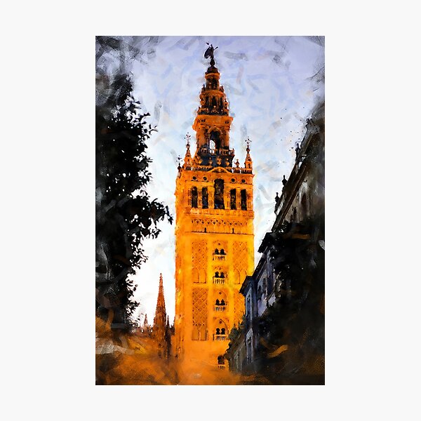 Item preview, Sevilla, Giralda designed and sold by AM FineArtPrints.