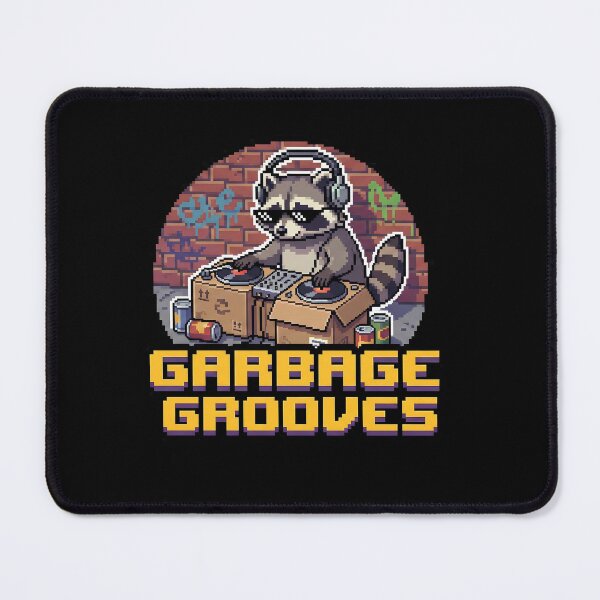 Item preview, Garbage Grooves Pixel DJ Raccoon designed and sold by k3rstman1.