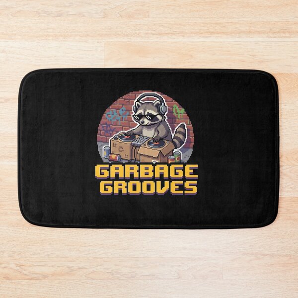 Item preview, Garbage Grooves Pixel DJ Raccoon designed and sold by k3rstman1.
