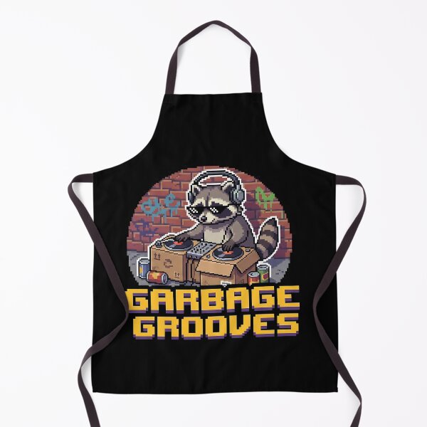 Item preview, Garbage Grooves Pixel DJ Raccoon designed and sold by k3rstman1.