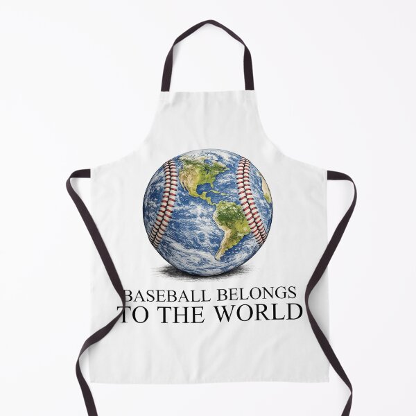 Item preview, Baseball Belongs to the World designed and sold by The Sporty Nerd.