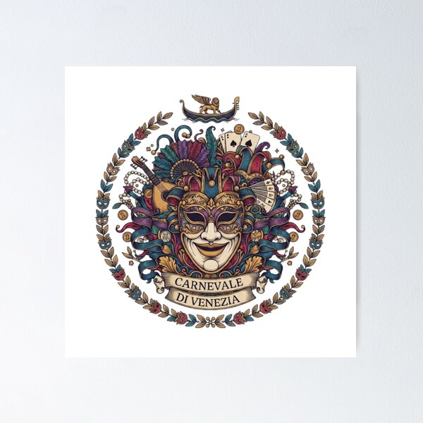Item preview, VENICE CARNIVAL designed and sold by likbatonboot.