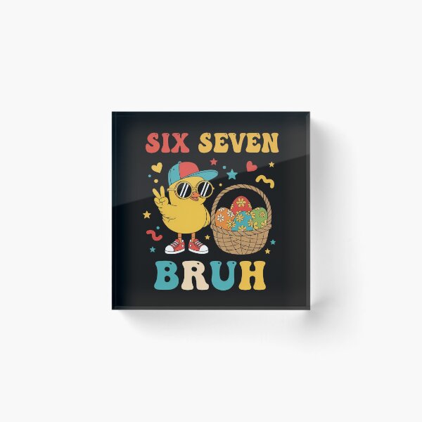 Item preview, Six-seven meme happy easter 2026 designed and sold by VividDripCo.
