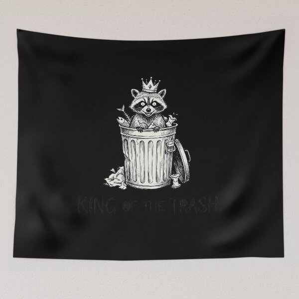 Item preview, King of the Trash Raccoon Crown designed and sold by k3rstman1.