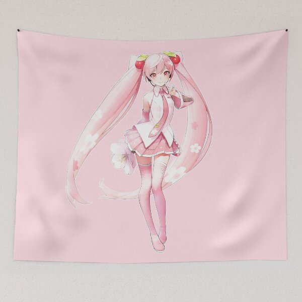 Item preview, Hatsune Miku Sakura Pink Flowers designed and sold by loveiscosmic.