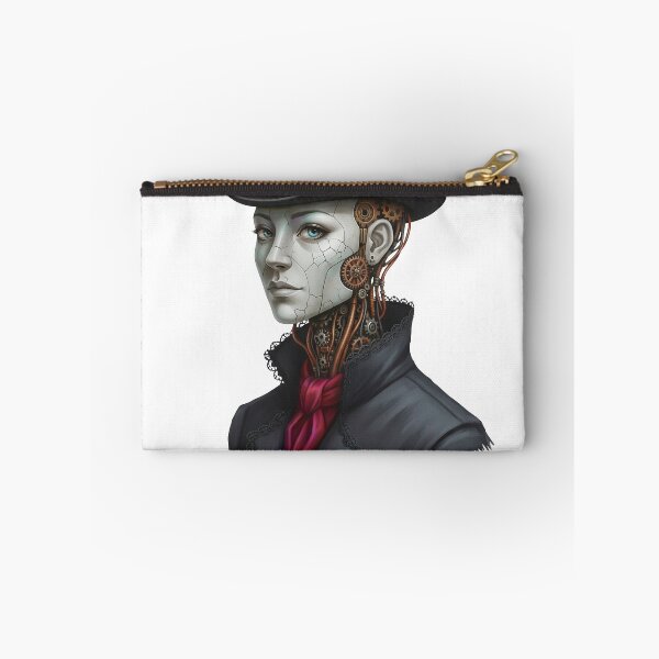 Item preview, Dark Gothic Steampunk Mechanical Portrait designed and sold by The Visual Syllabus.