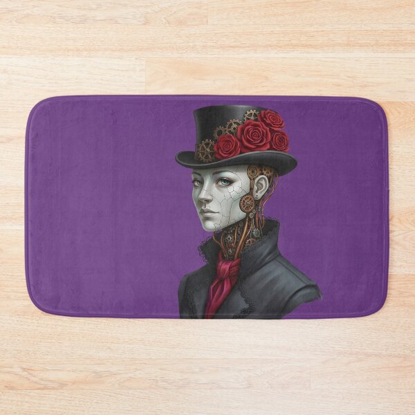 Item preview, Dark Gothic Steampunk Mechanical Portrait designed and sold by The Visual Syllabus.