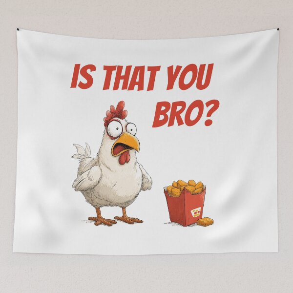 Item preview, "IS THAT YOU BRO?" - The Nugget Confrontation designed and sold by WayOutWorks.