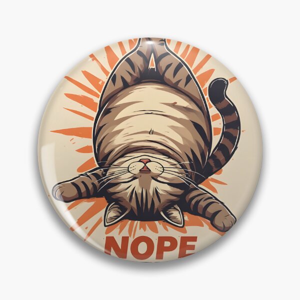 Item preview, Nope Not Today cat  designed and sold by owi-art.