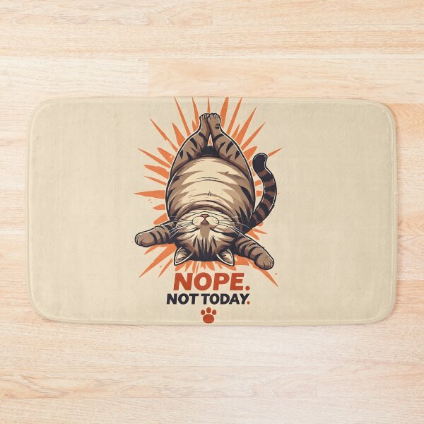 Item preview, Nope Not Today cat  designed and sold by owi-art.
