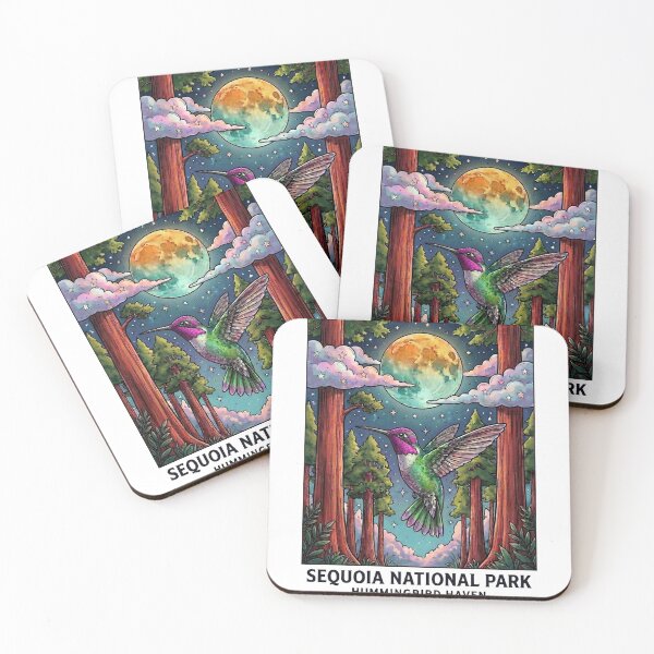 Item preview, Anna's Hummingbird Sequoia National Park designed and sold by SCHummingbirds.