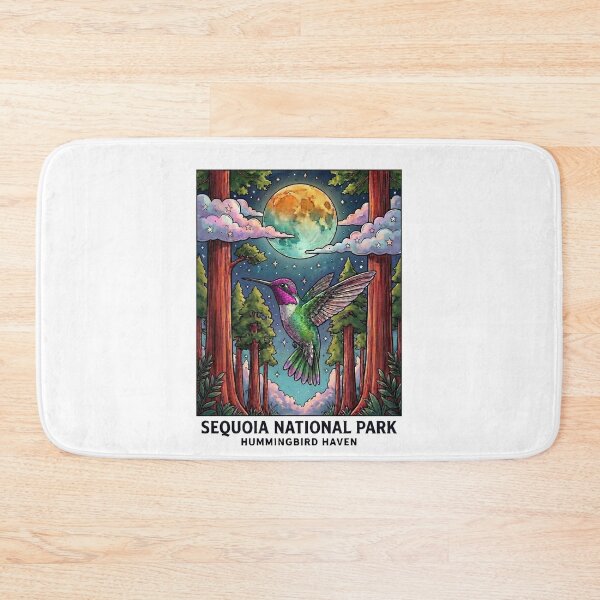 Item preview, Anna's Hummingbird Sequoia National Park designed and sold by SCHummingbirds.