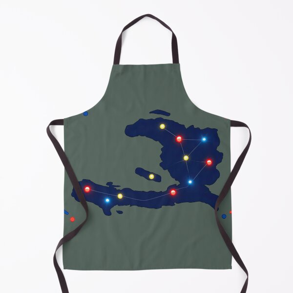 Item preview, Ayiti City Lights Map Design designed and sold by BrickByDream.