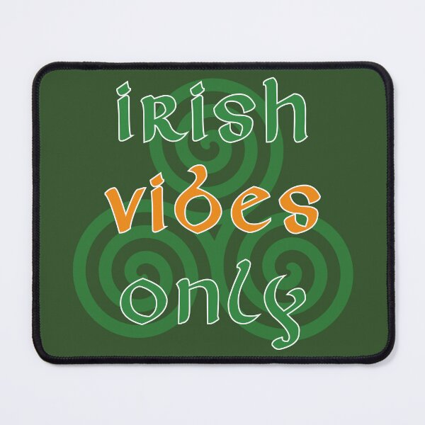 Item preview, Irish Vibes Only - Shamrock Heritage, Celtic Pride, Family Identity Gift (Dark Colours) designed and sold by caFUNated.