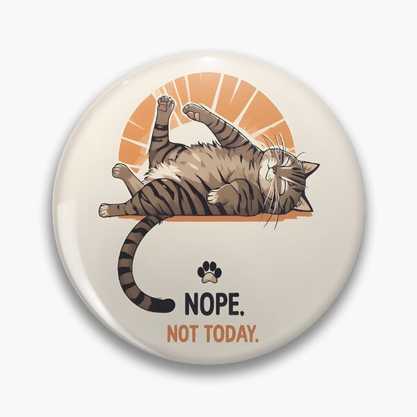 Item preview, Nope Not Today cat  designed and sold by owi-art.