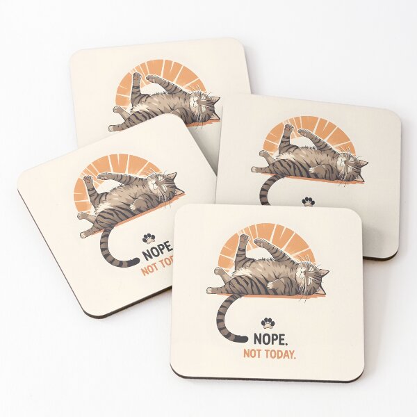 Item preview, Nope Not Today cat  designed and sold by owi-art.