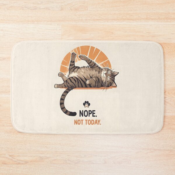 Item preview, Nope Not Today cat  designed and sold by owi-art.