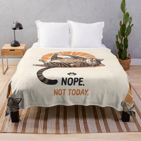 Item preview, Nope Not Today cat  designed and sold by owi-art.