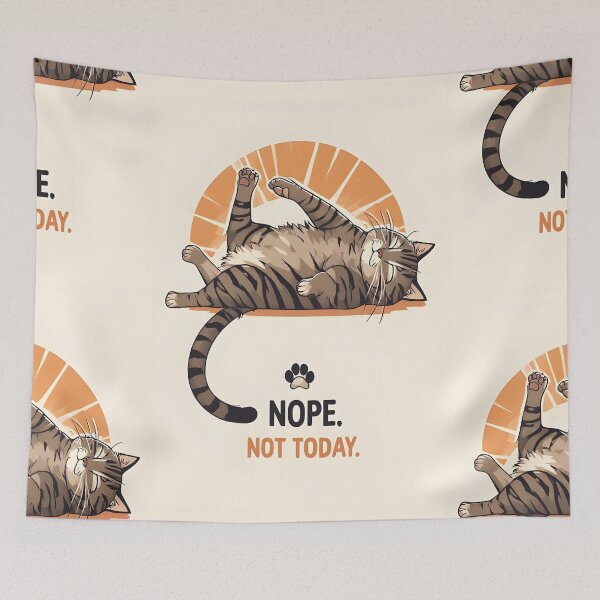 Item preview, Nope Not Today cat  designed and sold by owi-art.
