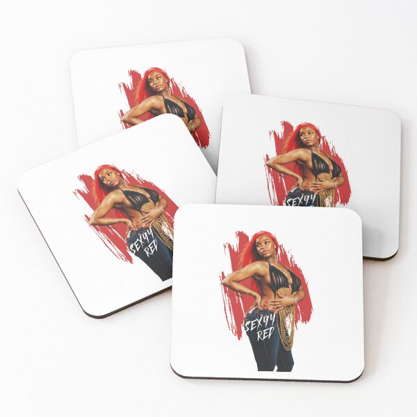Item preview, Sexyy Red Painted Effect T-Shirt and Sticker designed and sold by DiverseDazzle.