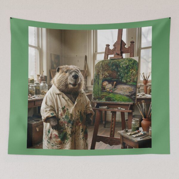 Item preview, Beaver Artist Reveals His New, Original Painting designed and sold by Tridentulus.