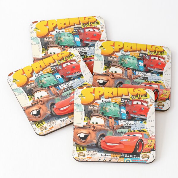 Item preview, Radiator Springs Best Friends Lightning McQueen & Mater designed and sold by thundergearshop.