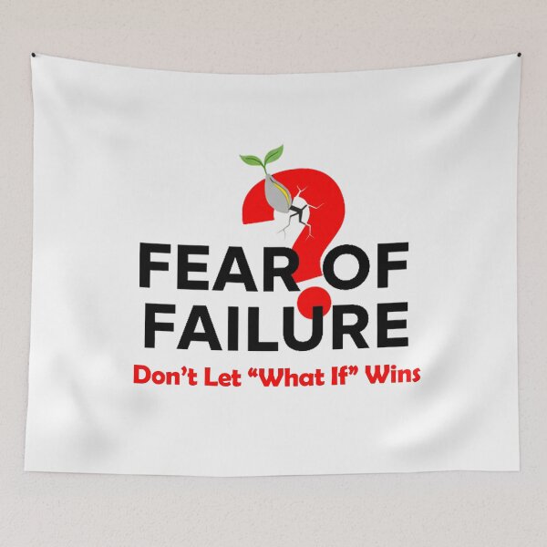 Item preview, Fear of Failure Mental Health Wall Art - Growth Mindset Printable Poster - Minimalist designed and sold by Tamer ⭐⭐⭐⭐⭐.
