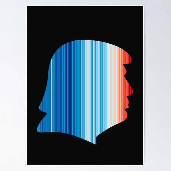 Item preview, Climate Change Stripes - Donald Trump designed and sold by Frank J. Art.