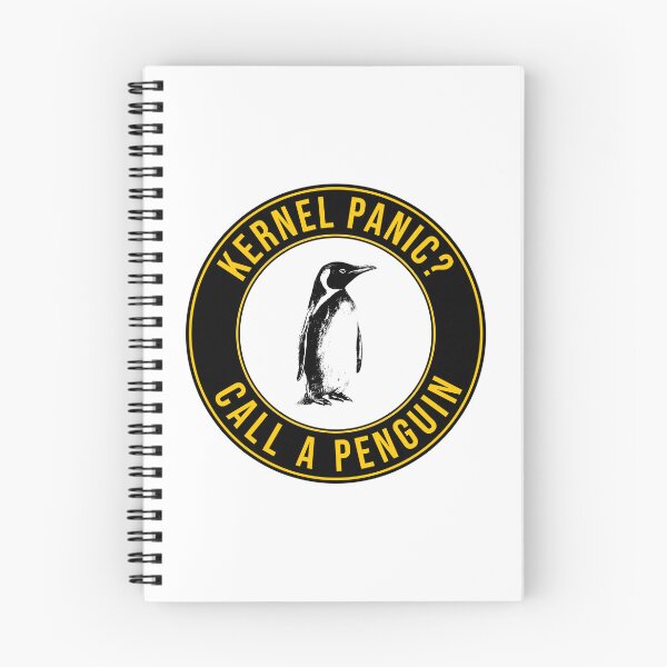 Item preview, "Kernel Panic? Call a Penguin" designed and sold by WayOutWorks.
