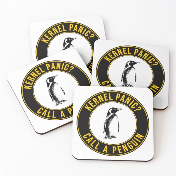Item preview, "Kernel Panic? Call a Penguin" designed and sold by WayOutWorks.