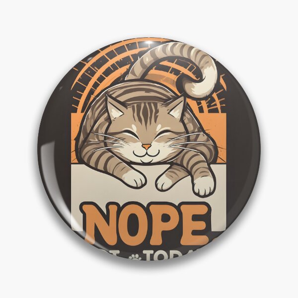 Item preview, Nope Not Today cat  designed and sold by owi-art.