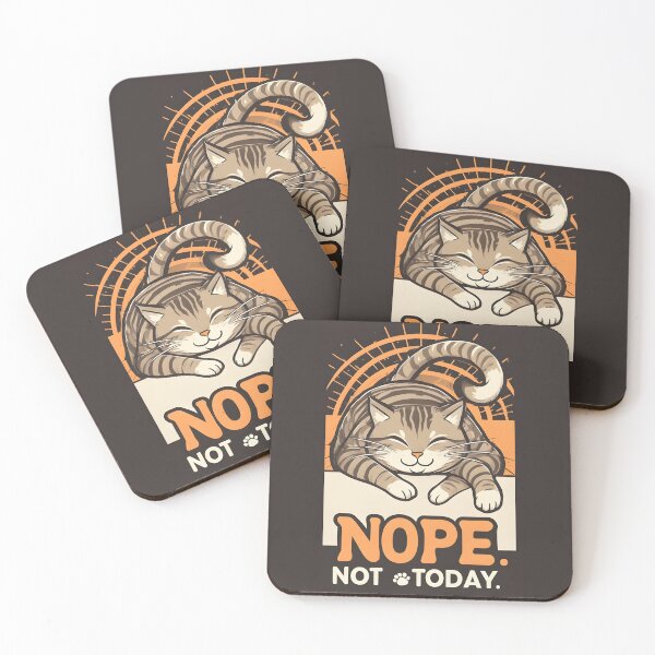 Item preview, Nope Not Today cat  designed and sold by owi-art.