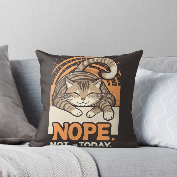 Item preview, Nope Not Today cat  designed and sold by owi-art.