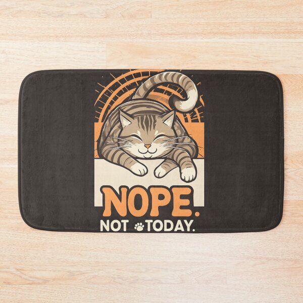 Item preview, Nope Not Today cat  designed and sold by owi-art.
