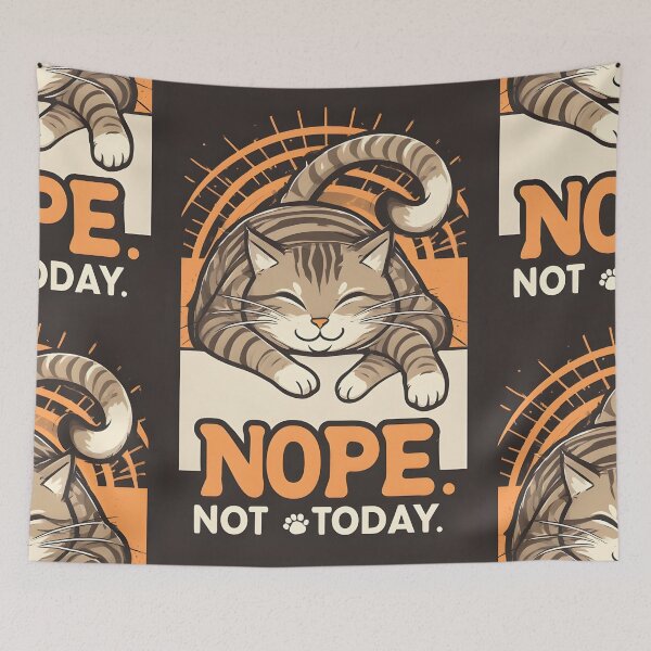 Item preview, Nope Not Today cat  designed and sold by owi-art.