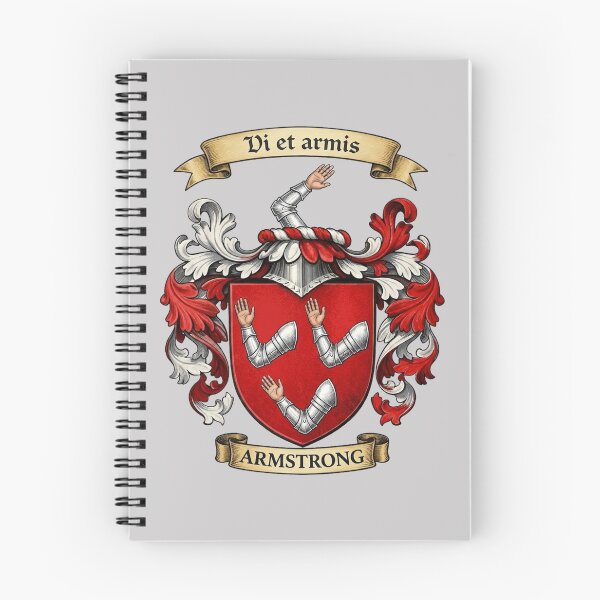 Item preview, The Armstrong Family Coat of Arms designed and sold by BagTown Clans.