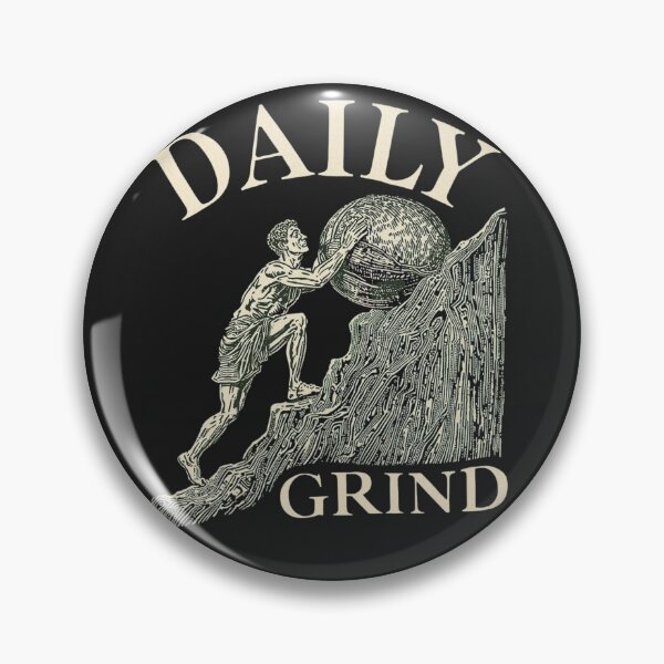 Item preview, Daily Grind Sisyphus Boulder | Corporate Burnout Myth designed and sold by VENOHA.