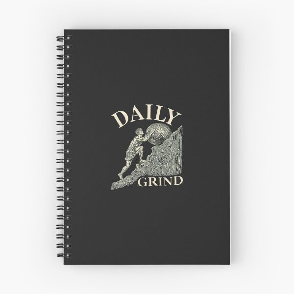 Item preview, Daily Grind Sisyphus Boulder | Corporate Burnout Myth designed and sold by VENOHA.