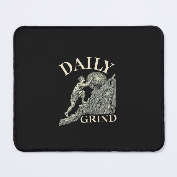 Item preview, Daily Grind Sisyphus Boulder | Corporate Burnout Myth designed and sold by VENOHA.